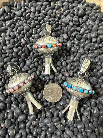 Monica Smith 3" Blossom Necklace  Pendants