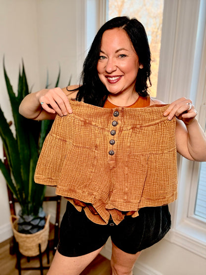 Range Rider Linen Shorts