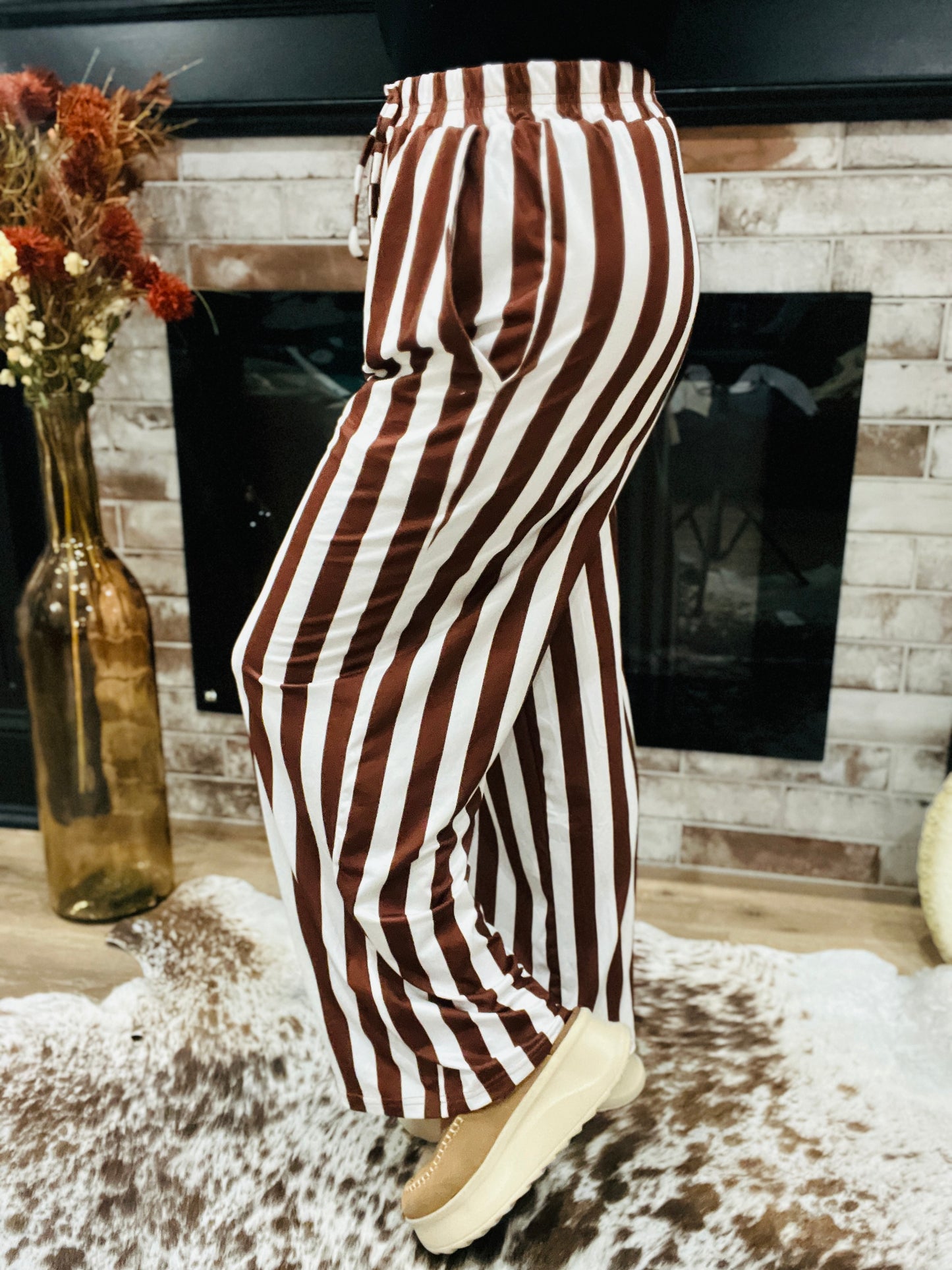 Vertical Vibes Stripe Pants