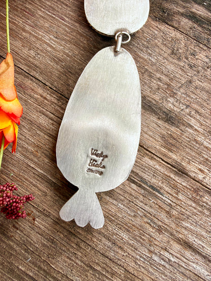 Vicky Hicks Whitewater Lariat Necklace