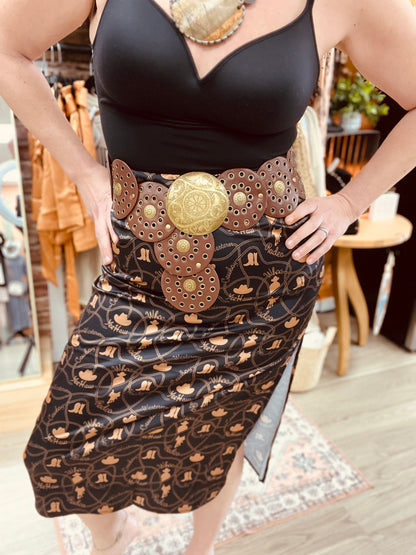 Howdy Slitastic Skirt