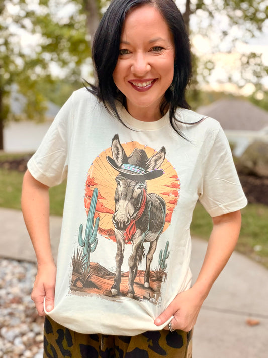 Leonard Donkey Bling Tee