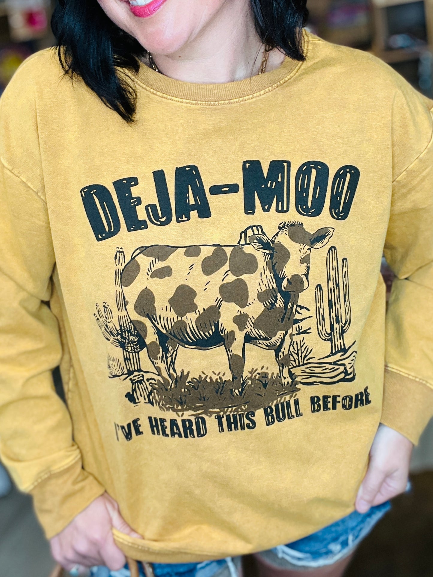 Deja Moo Sweatshirt