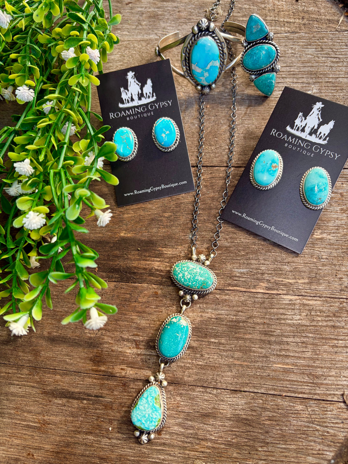 Vicky Hicks Whitewater Lariat  Necklace