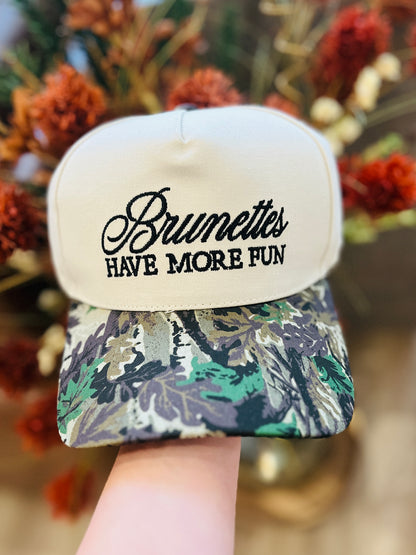 Brunettes Trucker Hats