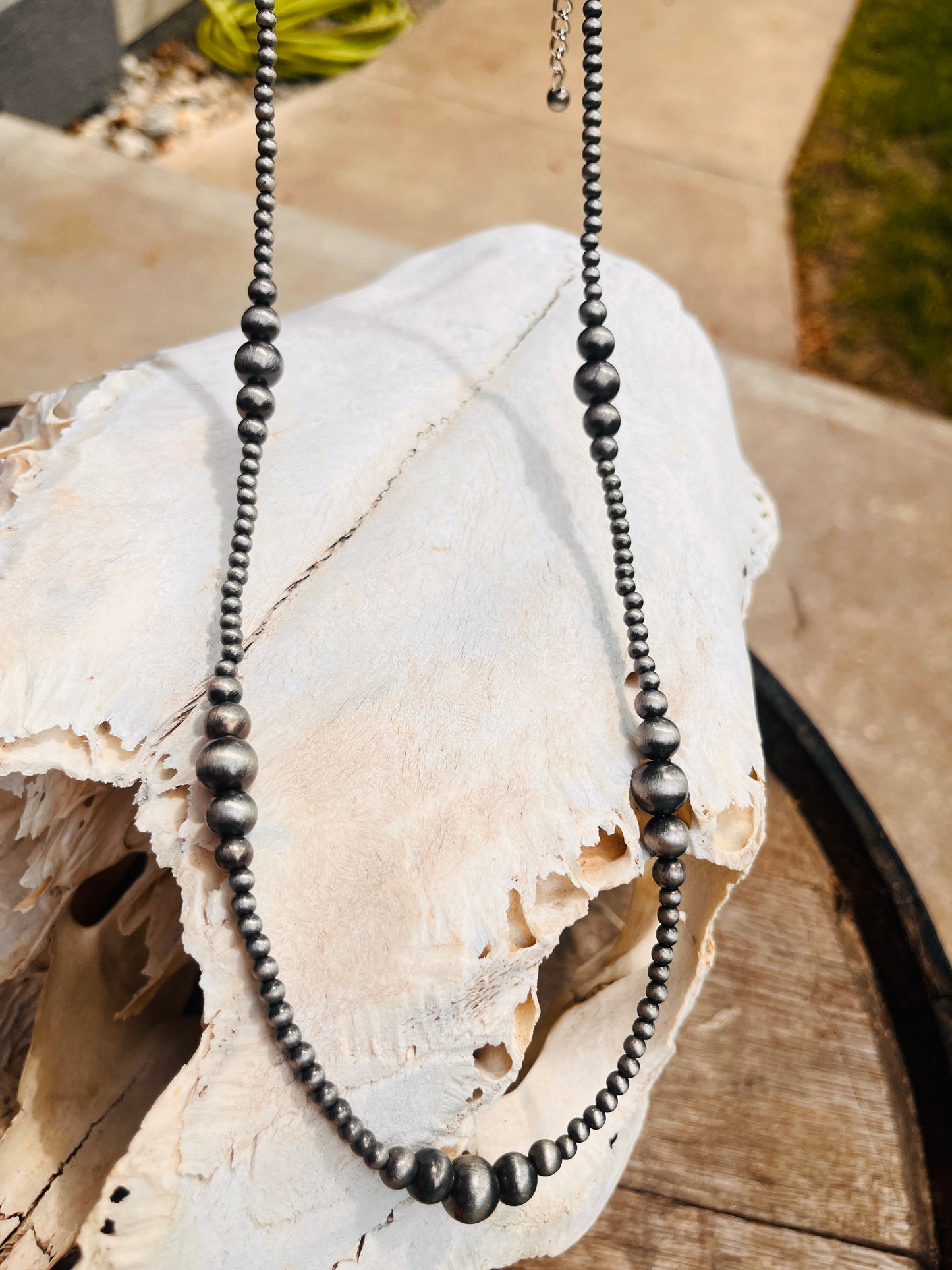 4 Set Western Pearl Bead Necklace