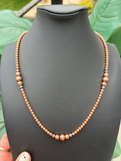 Copper Desert Pearl Collection - Native Strung