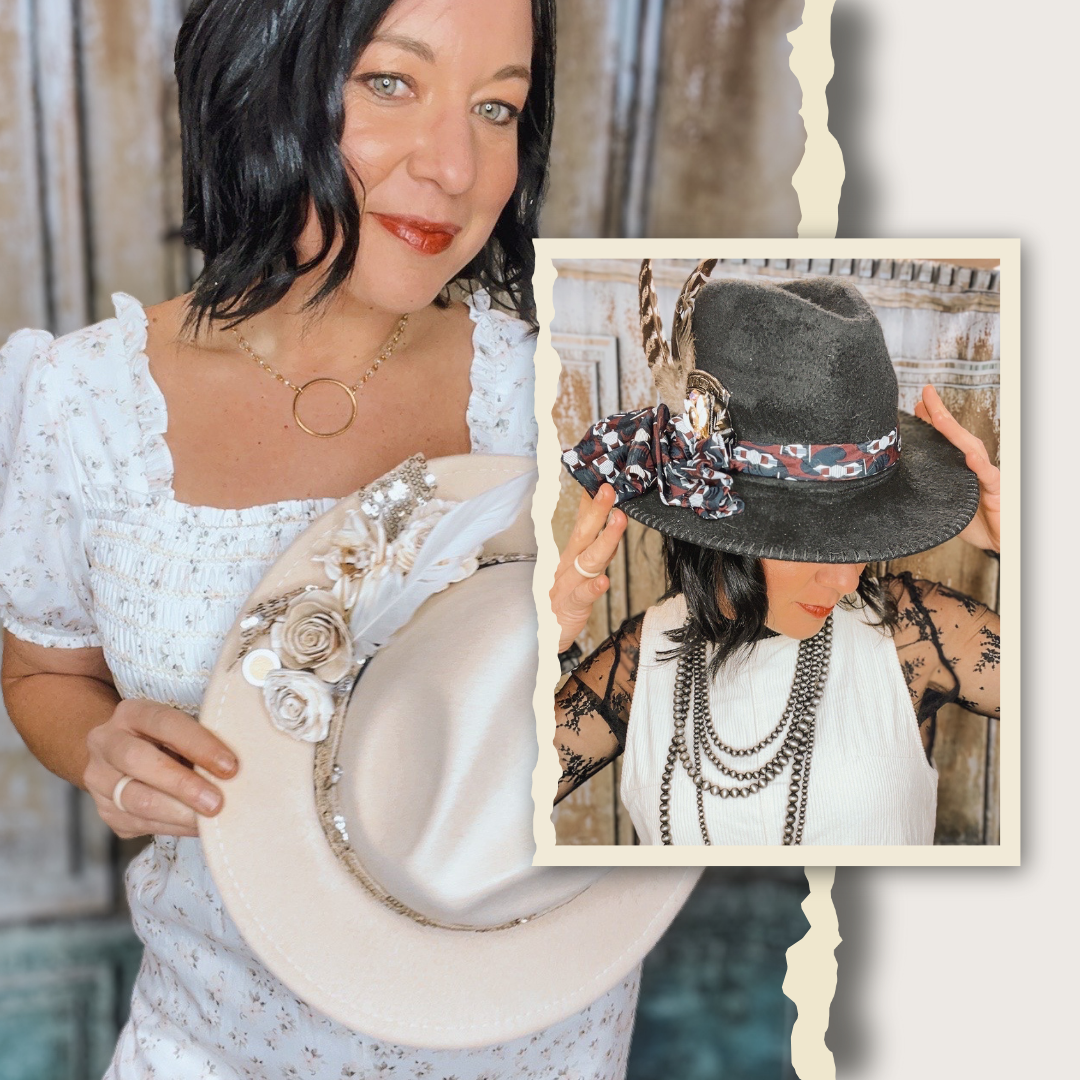 Custom Boho Western Hats