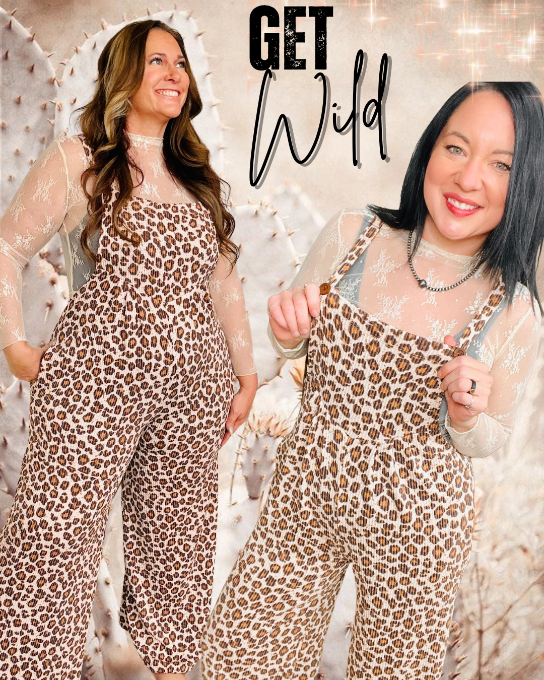 Boho Fashion | Leopard Overalls | Plus Size Fashion Boutique