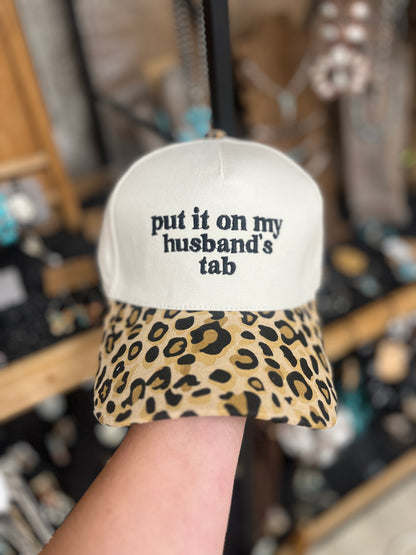 Husband's Tab Trucker Hats