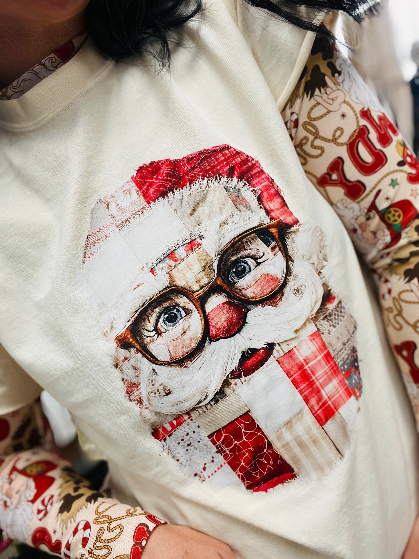Patchy Santa RGB Tee
