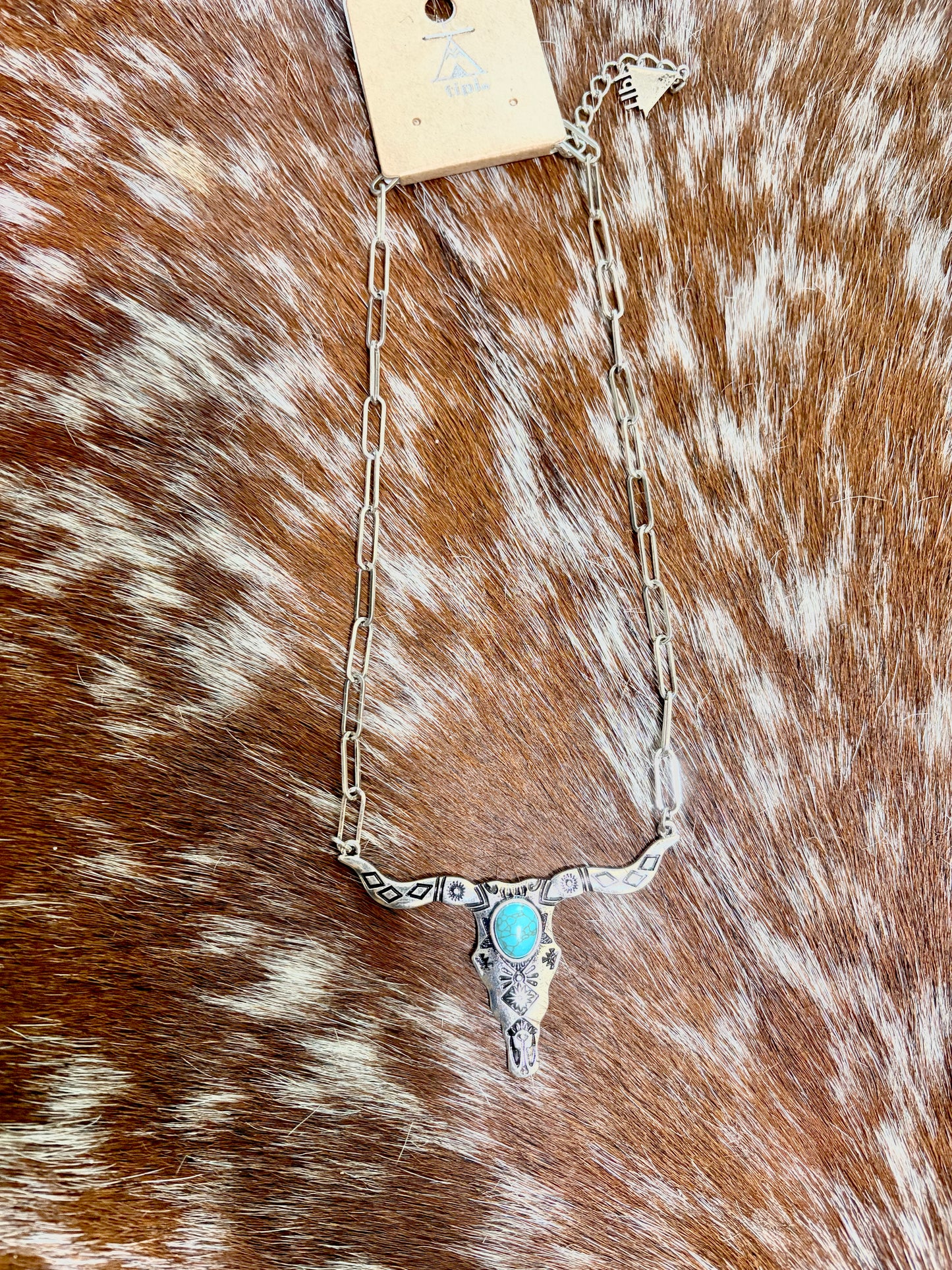 Mega Link Western Paperclip Necklaces