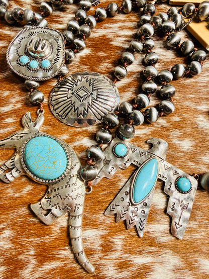 Western Pearl Rope Necklace Collection