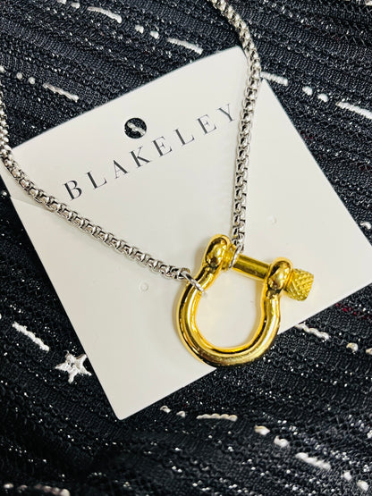 Horseshoe Charm Necklace