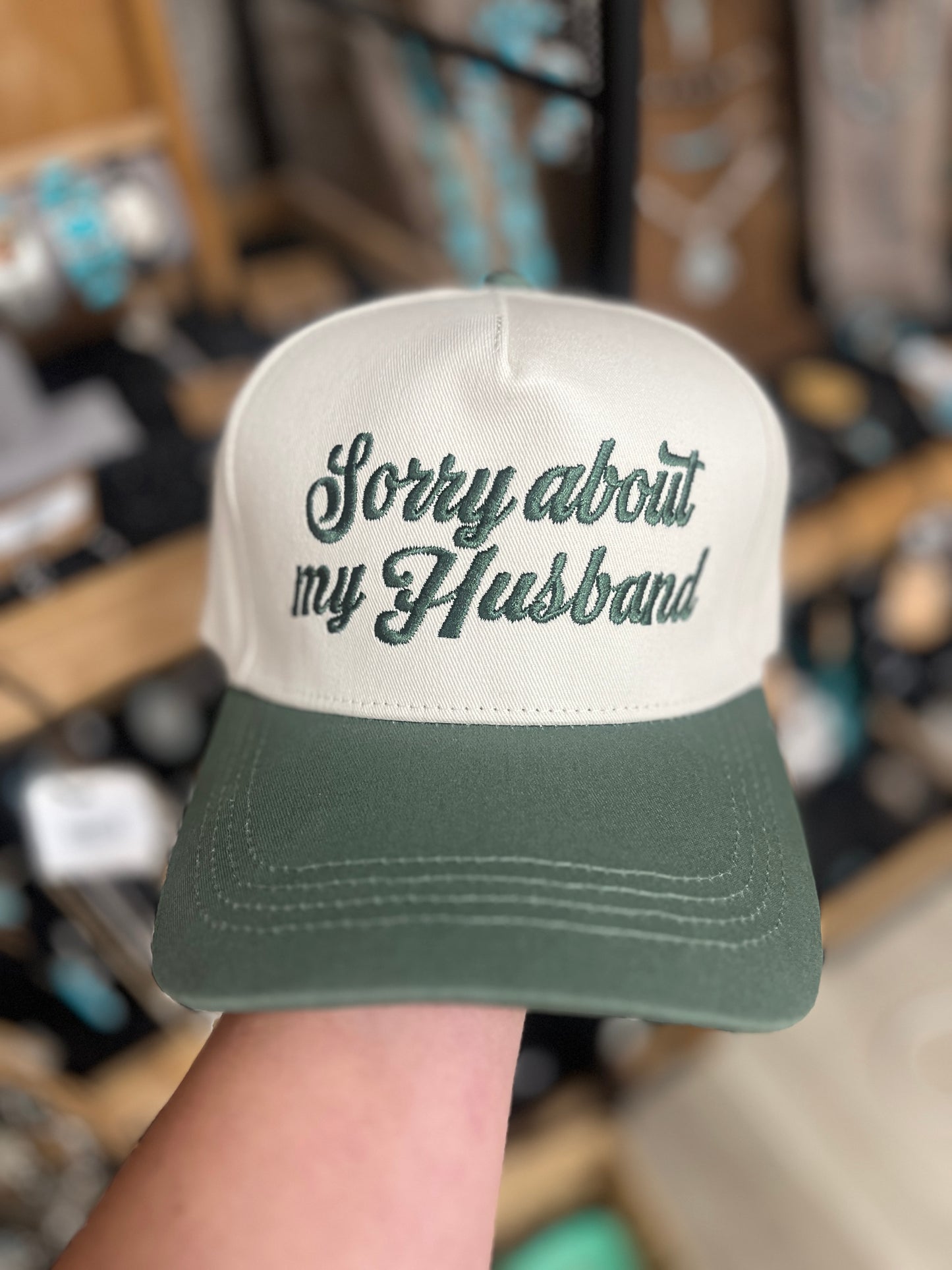 Sorry about my Husband Trucker Hats