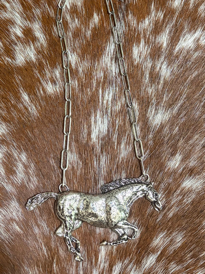 Mega Link Western Paperclip Necklaces