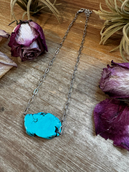 Magnesite Slab Necklace