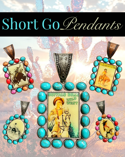 Short Go Rodeo Pendants