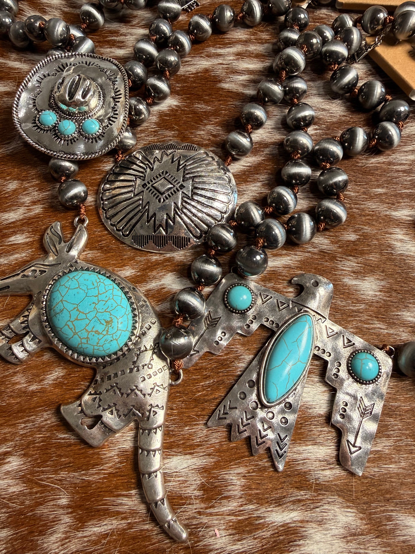 Western Pearl Rope Necklace Collection