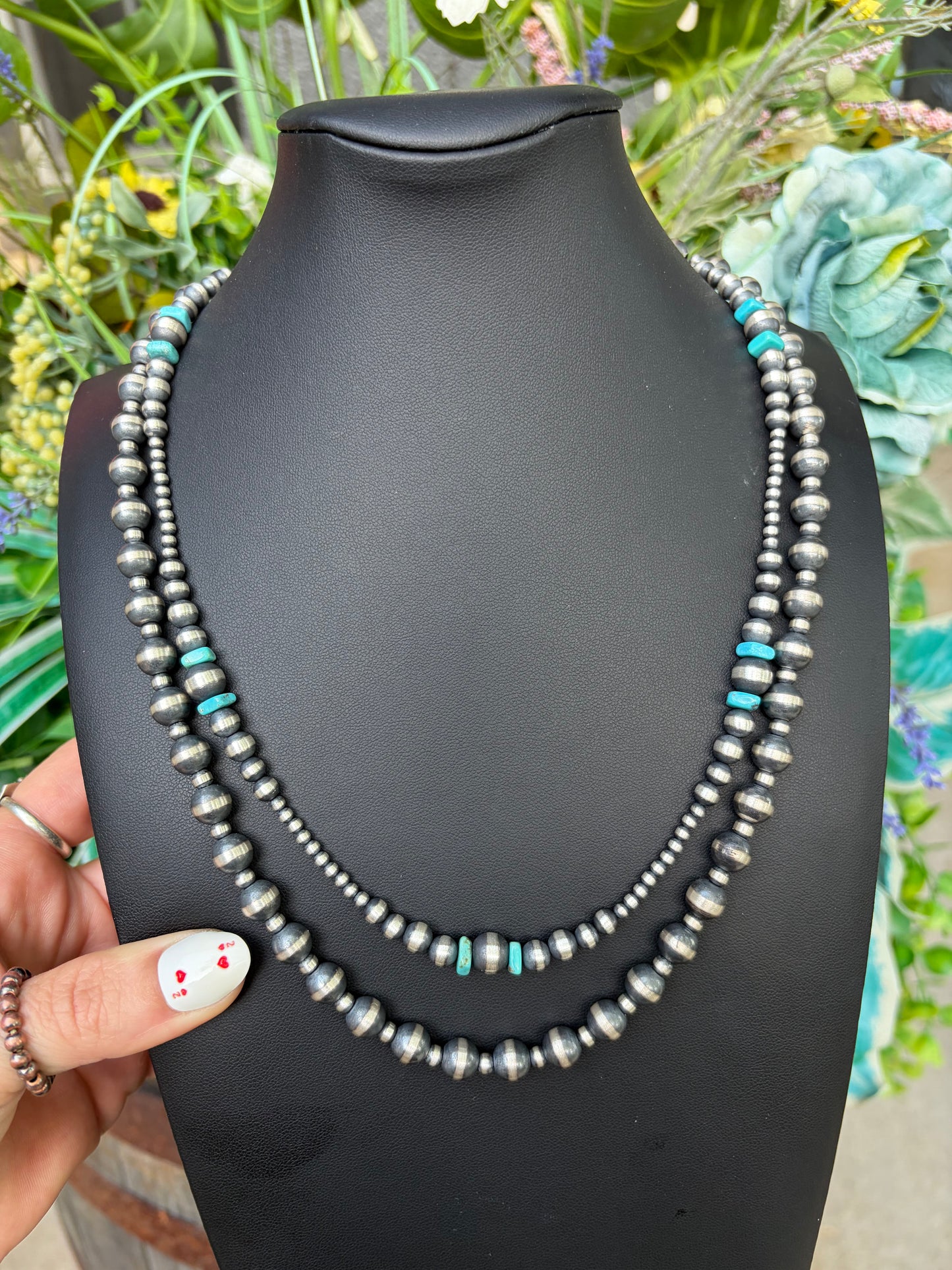 22" Desert Pearl Stacker Necklace Collection