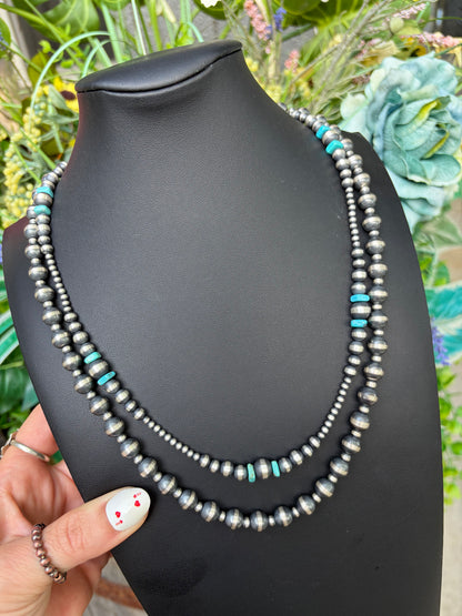 22" Desert Pearl Stacker Necklace Collection
