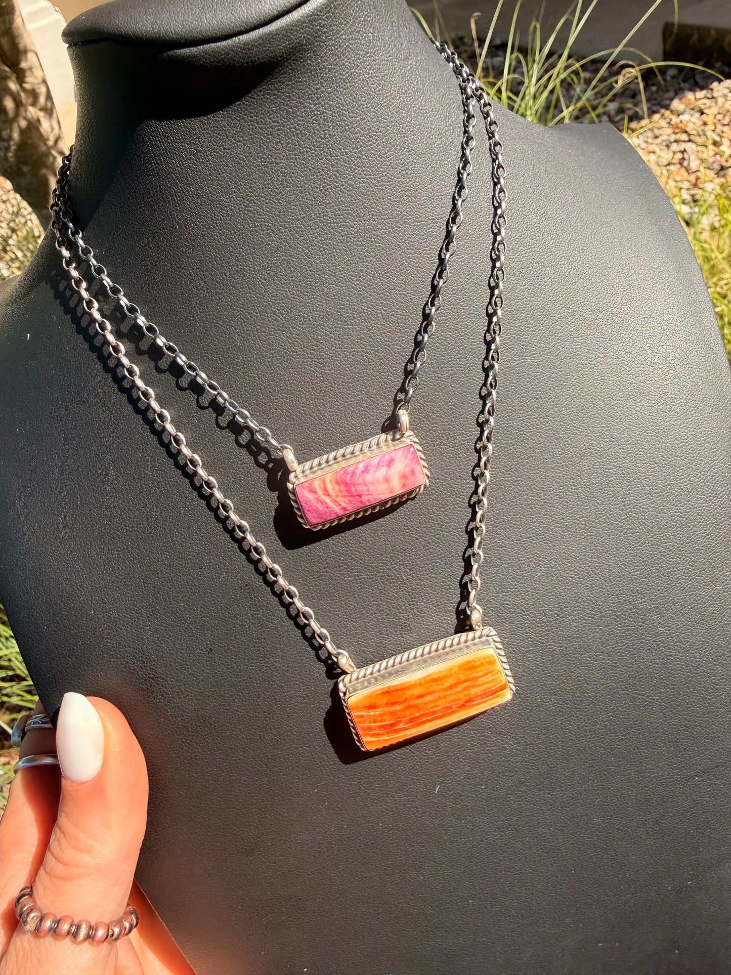 Dixon Spiny Bar Necklaces