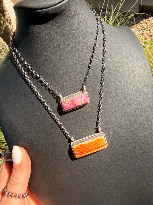 Dixon Spiny Bar Necklaces