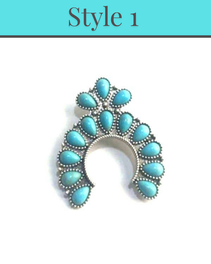 Faux Western Hat Pins