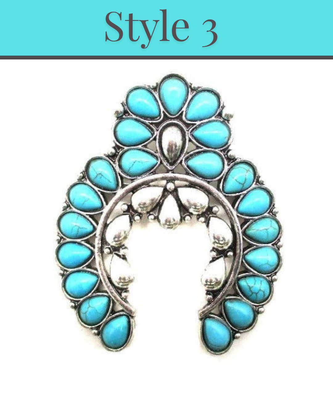 Faux Western Hat Pins