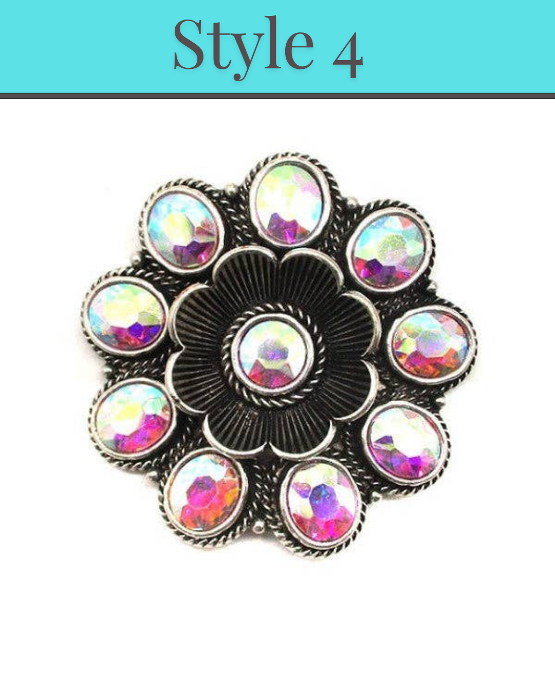 Faux Western Hat Pins