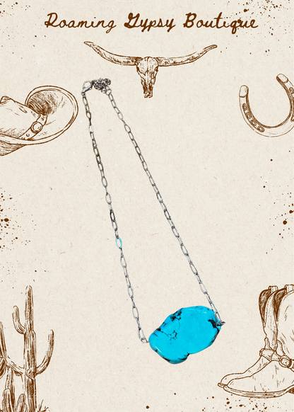 Magnesite Slab Necklace