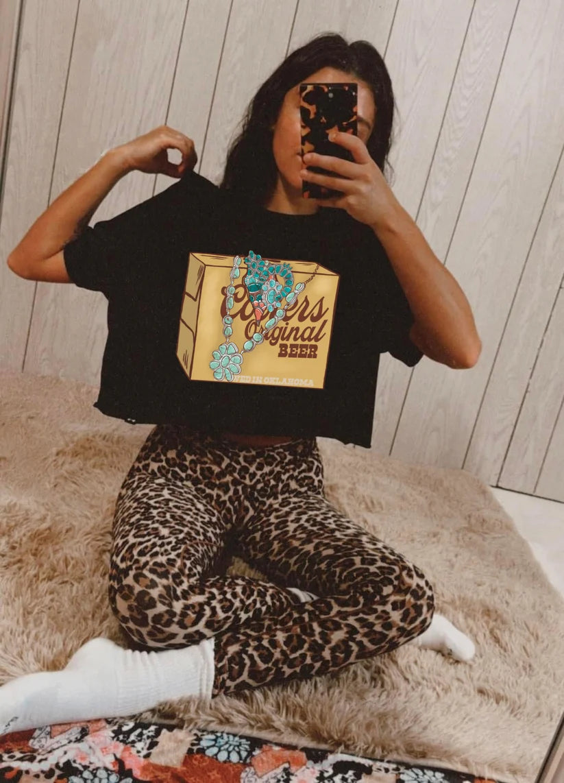 Beer Me in Turquoise Tee