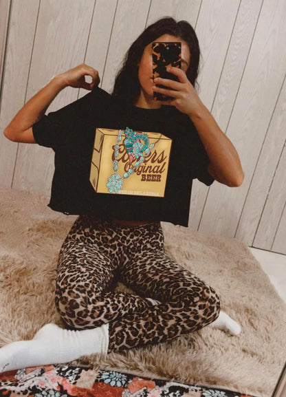 Beer Me in Turquoise Tee