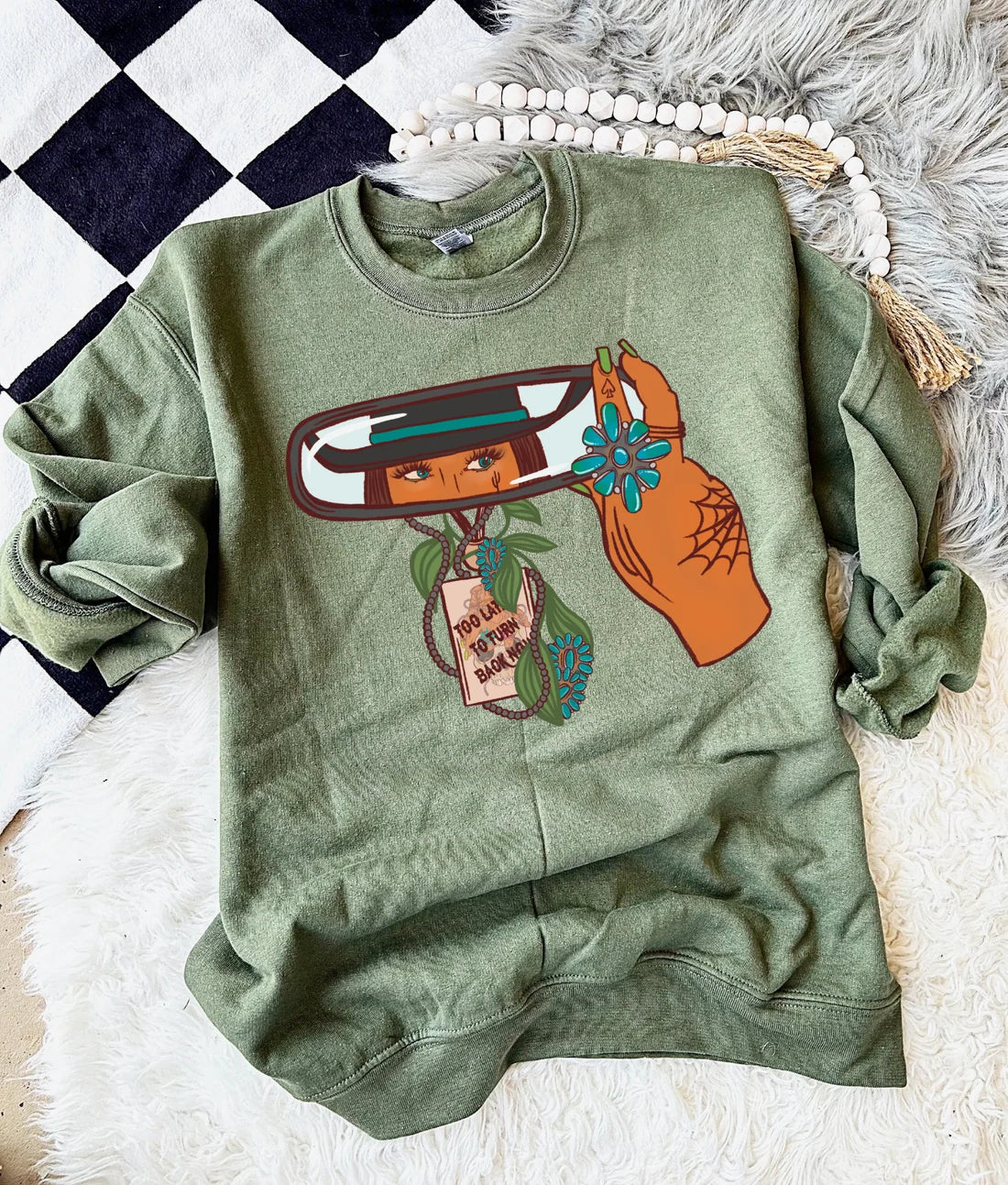 Never Look Back Crewneck