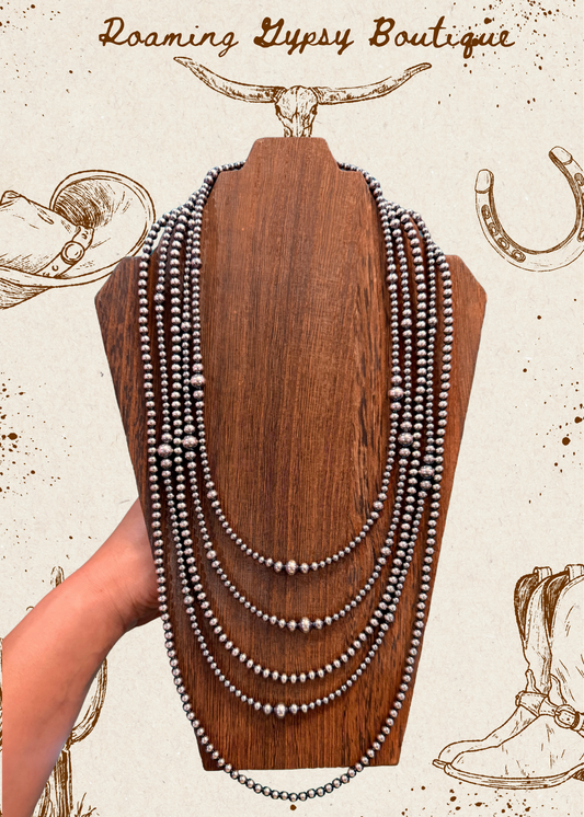 The Ultimate Long Layered Silver Set - SOLD SEPARATELY