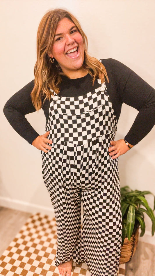 Checker Rock Overalls