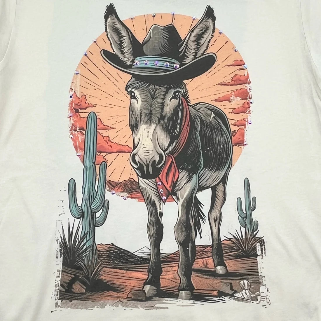 Leonard Donkey Bling Tee
