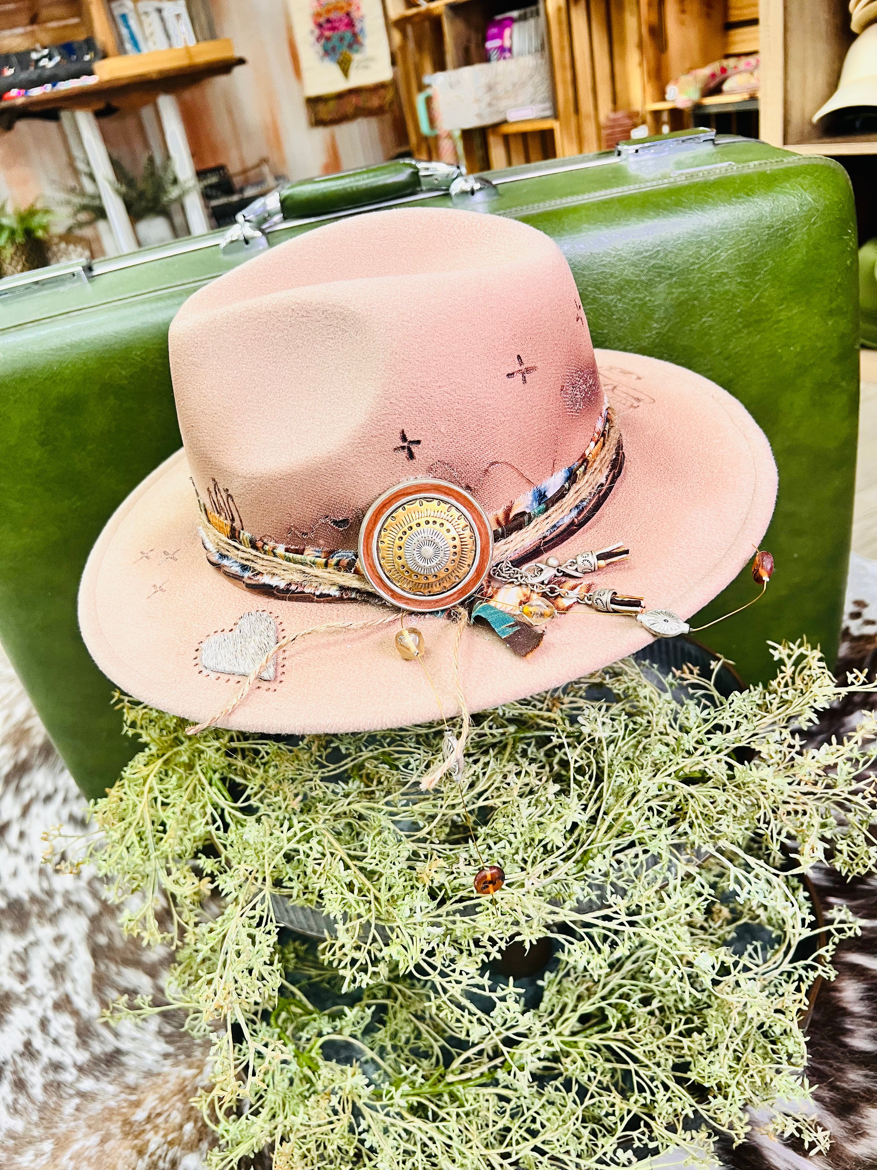 Faded Rebel Dusty Love Fedora