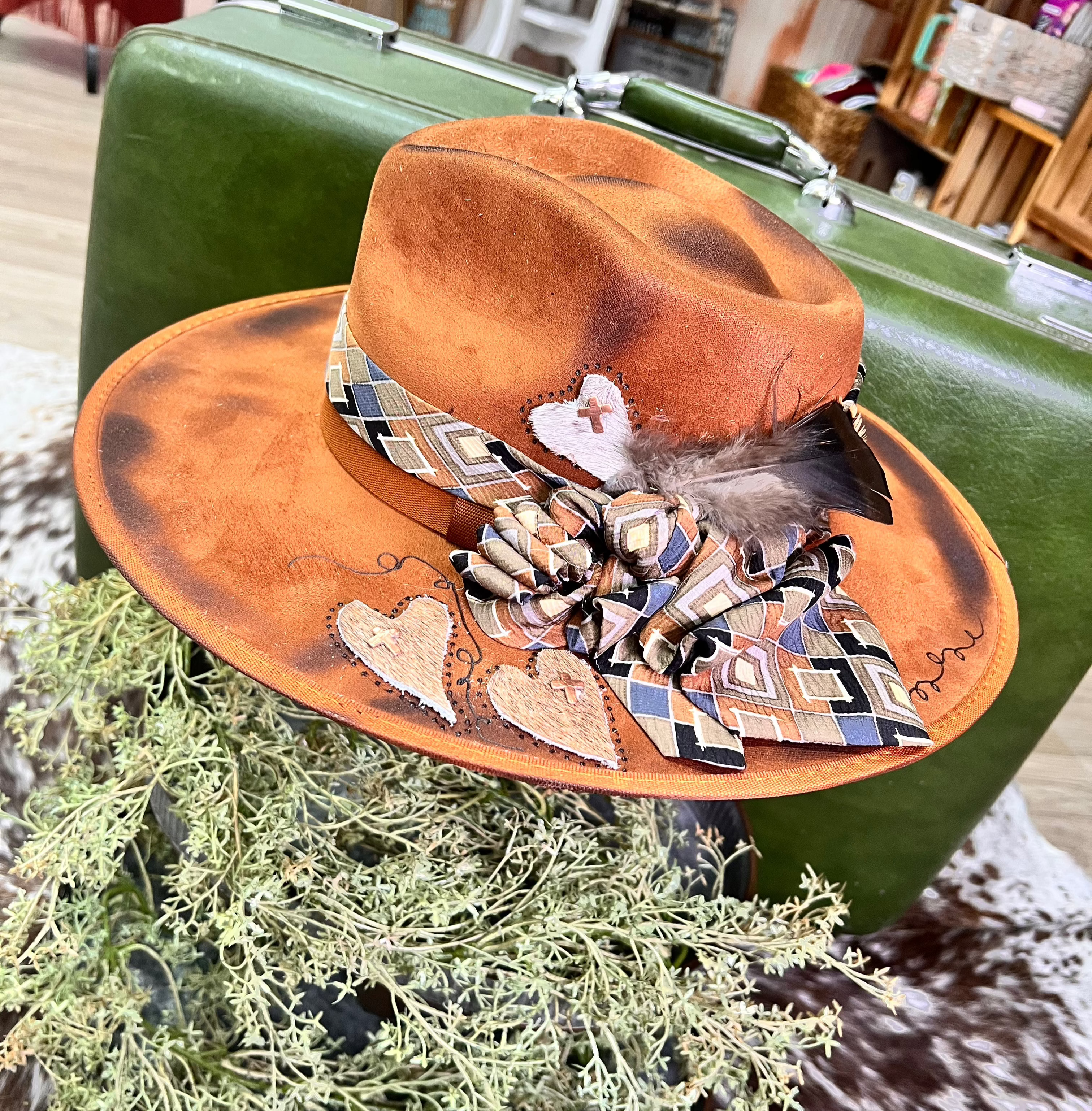 Faded Rebel Relic Wide Brim