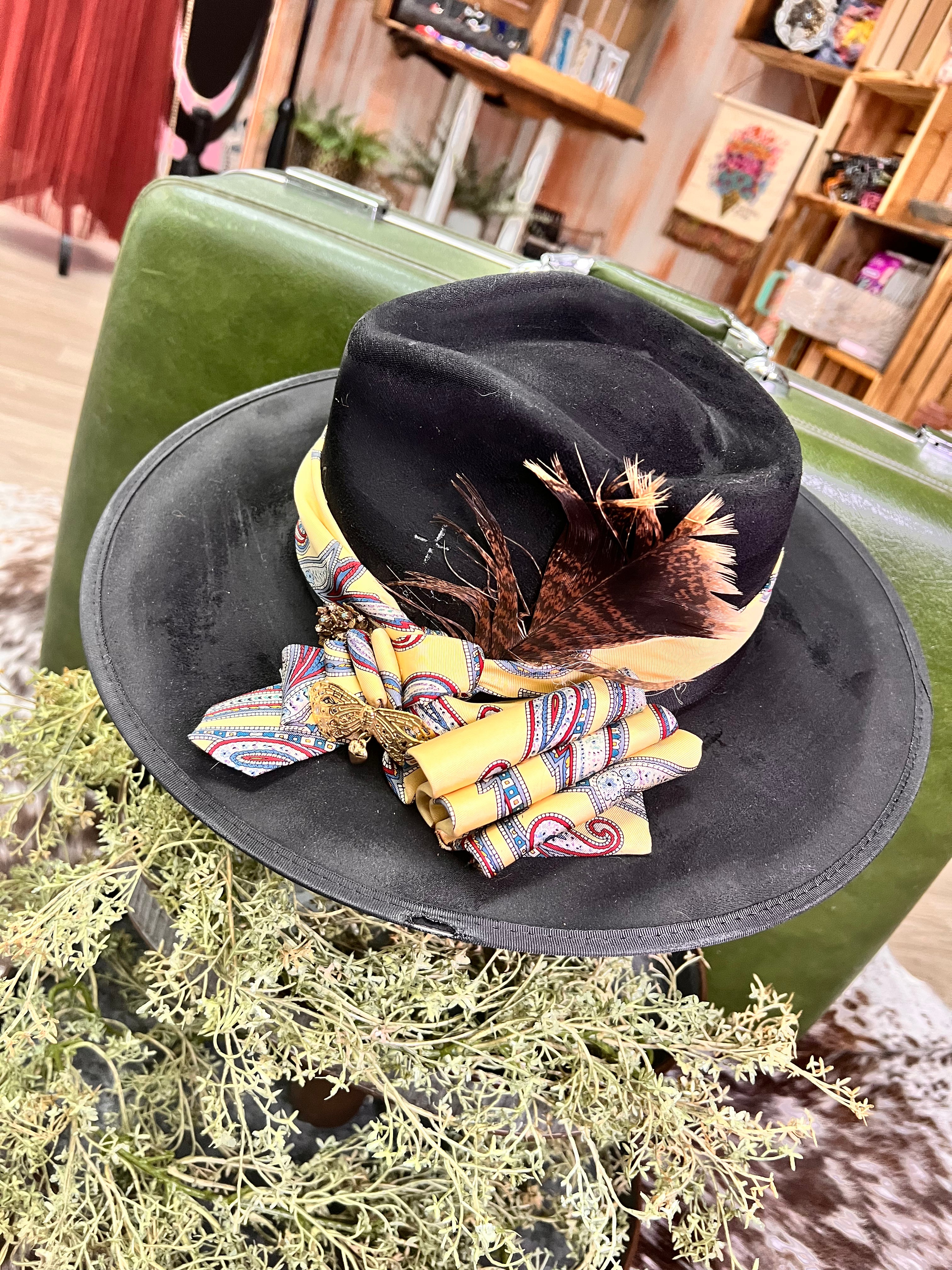 Faded Rebel Spring Onyx Wide Brim