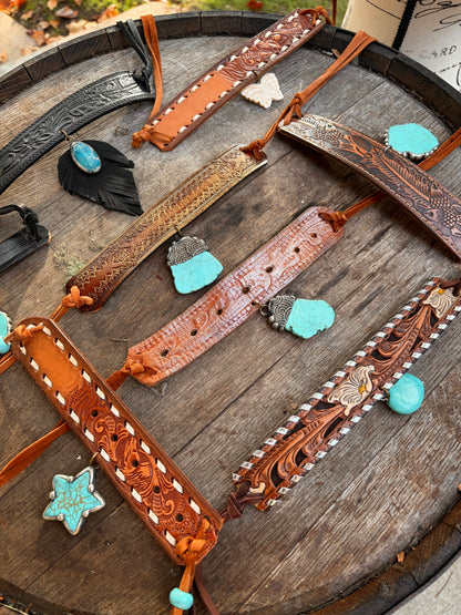 Rock Queen Leather Chokers