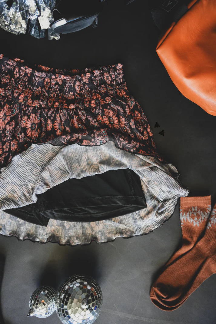 Floral Mesa Skort
