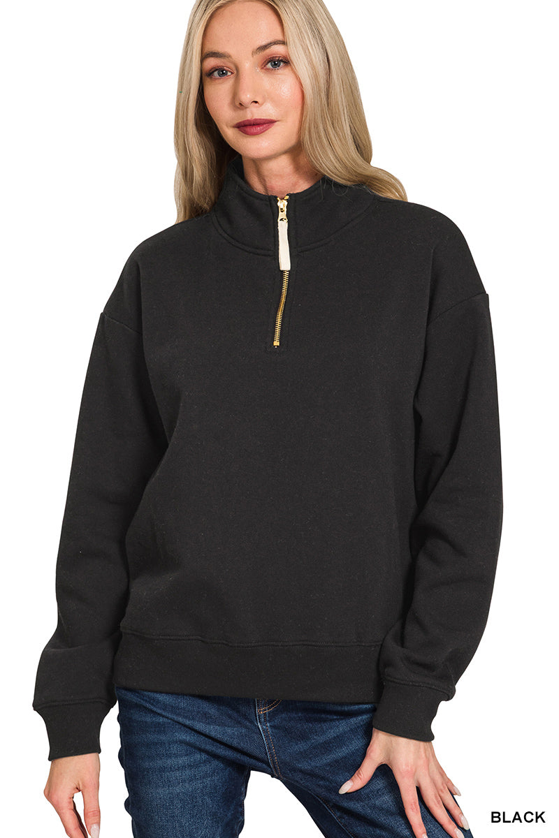 Gypsy Golden Zip Pullover