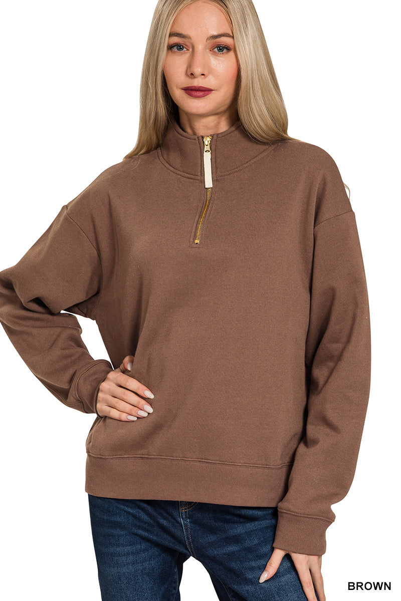 Gypsy Golden Zip Pullover