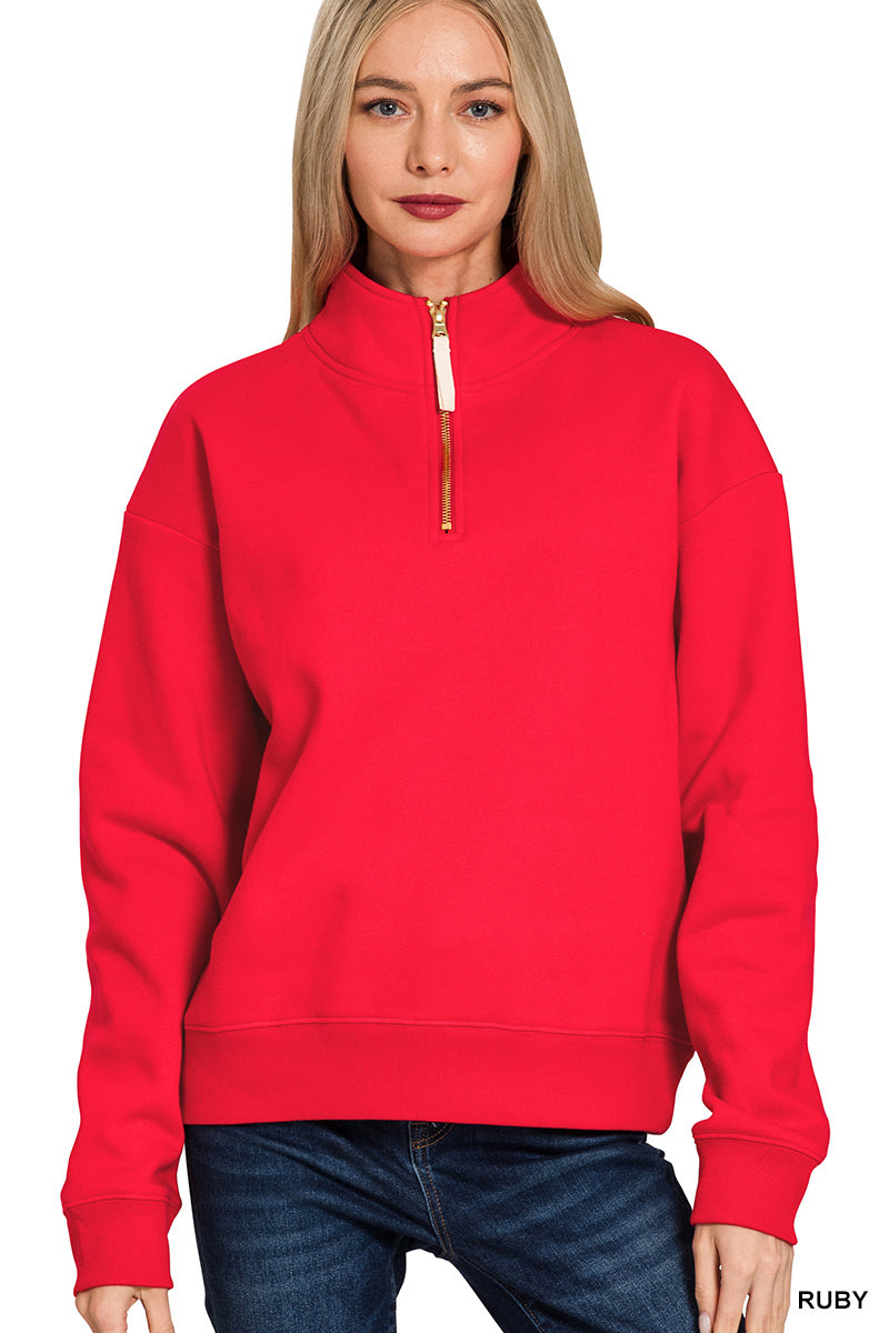 Gypsy Golden Zip Pullover