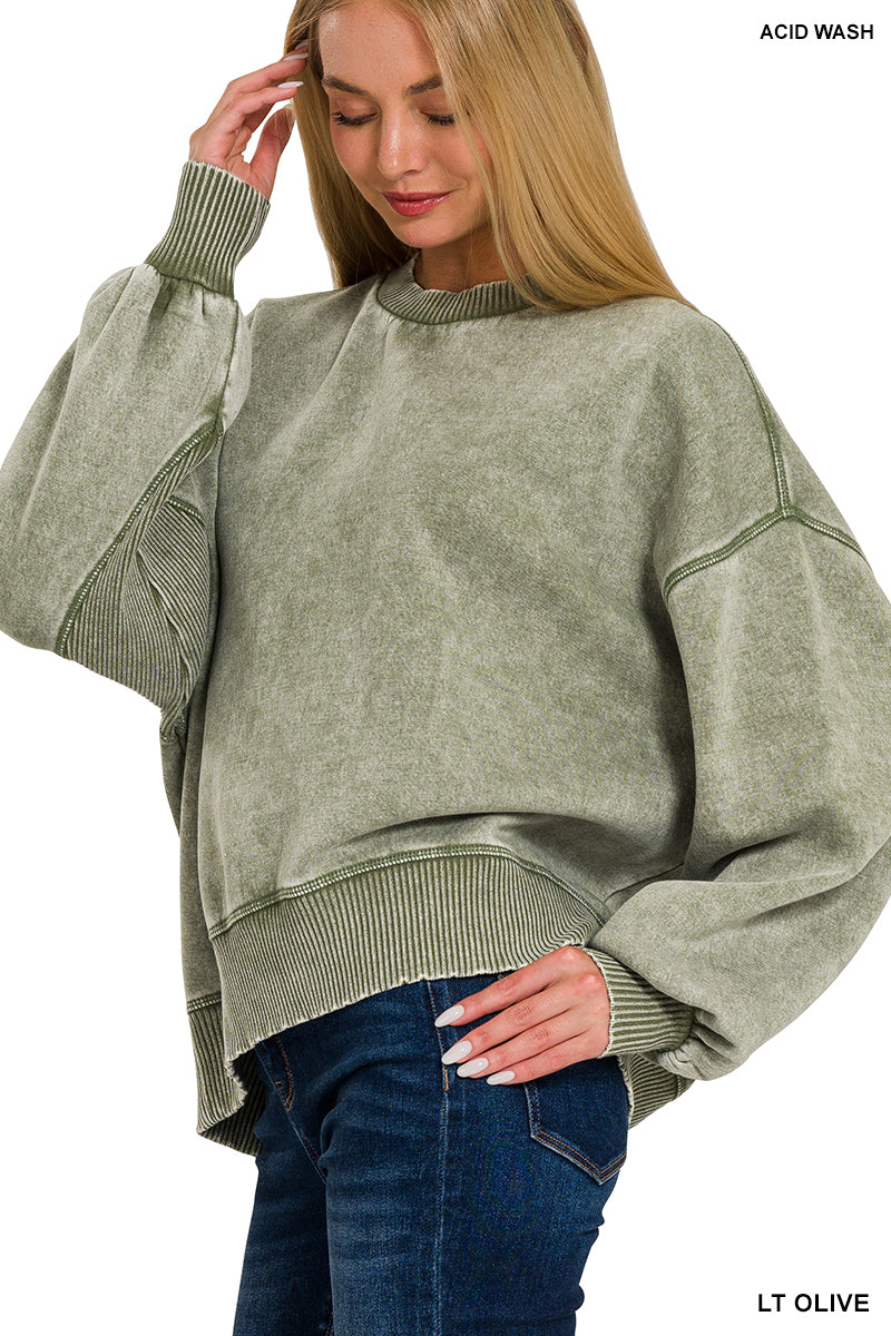 Bonfire Mineral Crewneck
