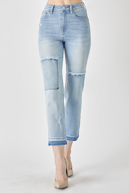 Hobo Hippy Cropped Risen Jean