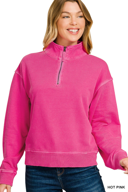 Gypsy Mineral Zip Pullover