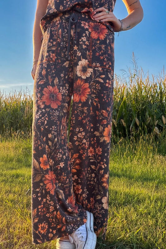 Amber Blossom Pants