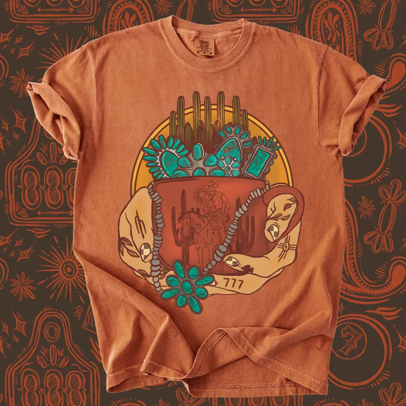 Morning Joe in Turquoise Tee